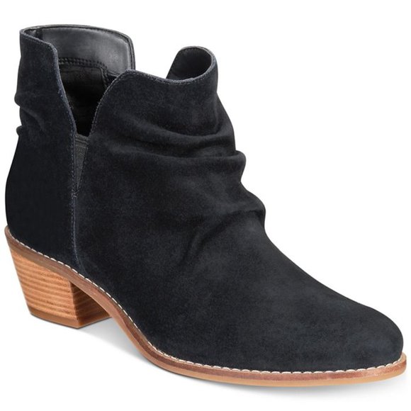 Cole Haan Shoes - Cole Haan Alayna Casual Slouch Booties Black Suede